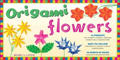Origami Flowers [With 98 Sheets of Paper]