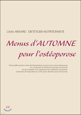 Menus d'automne pour l'ost?oporose