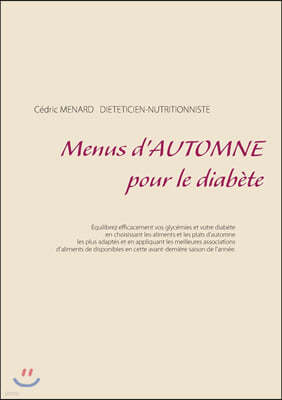 Menus d'automne pour le diab?te