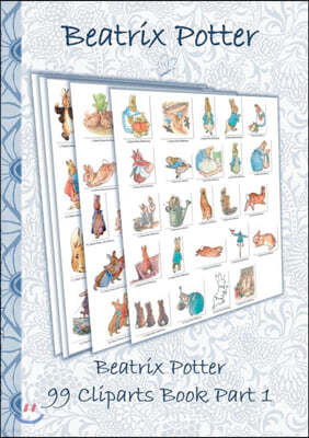 Beatrix Potter 99 Cliparts Book Part 1 ( Peter Rabbit )