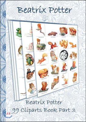 Beatrix Potter 99 Cliparts Book Part 3 ( Peter Rabbit )