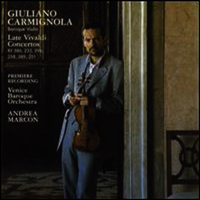 비발디: 후기 바이올린 협주곡 (Vivaldi: Late Vivaldi Concertos)(CD) - Giuliano Carmignola