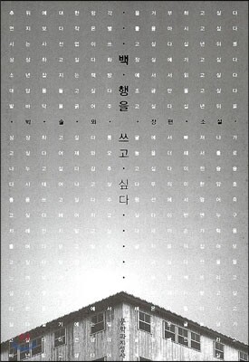 백 행을 쓰고 싶다