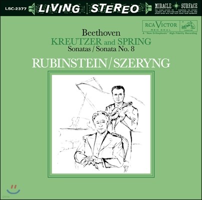 Henryk Szeryng / Arthur Rubinstein 베토벤: 바이올린 소나타 9번 `크로이처`, 5번 `봄`, 8번 (Beethoven: Violin Sonatas Nos. 9, 5, 8) 