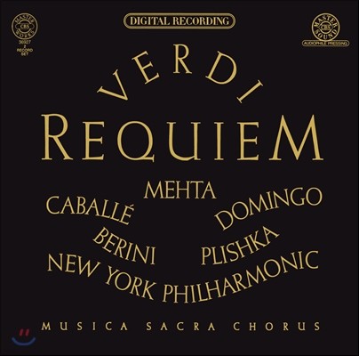 Zubin Mehta :  (Giuseppe Verdi: Requiem) 