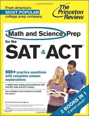 Princeton Review Math and Science Prep for the Sat & Act
