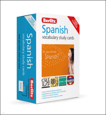 Berlitz Spanish Study Cards (Language Flash Cards)