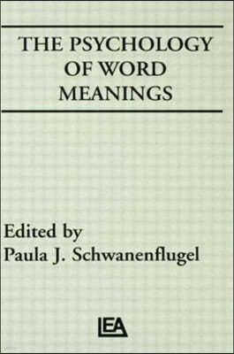 Psychology of Word Meanings