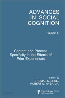 Content and Process Specificity in the Effects of Prior Experiences