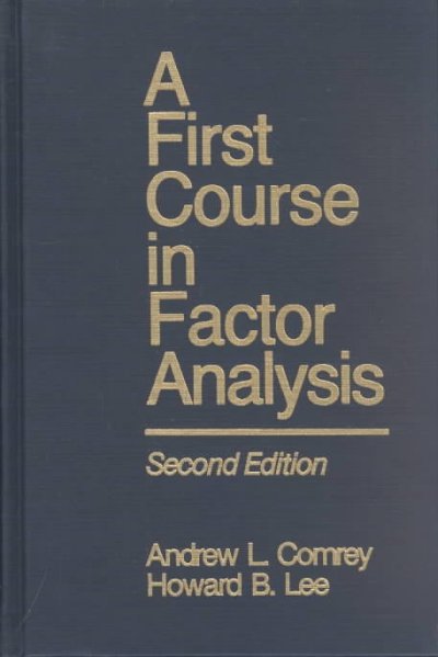 A First Course in Factor Analysis