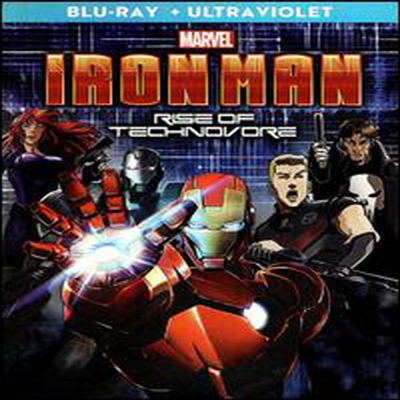 Iron Man: Rise of Technovore (̾:   ũ뺸) (ѱڸ)(Blu-ray) (2013)