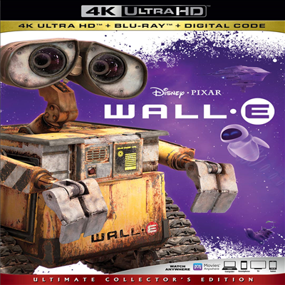 Wall-E (-E) (4K Ultra HD+Blu-ray)(ѱ۹ڸ)