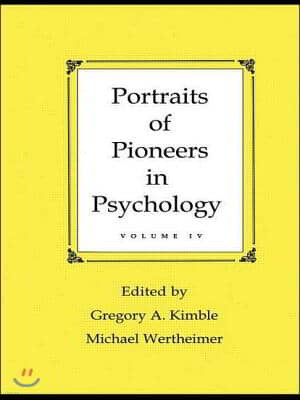 Portraits of Pioneers in Psychology