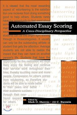 Automated Essay Scoring