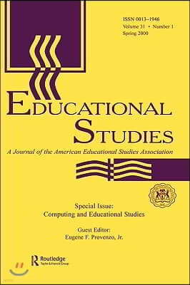 Computing and Educational Studies: A Special Issue of Educational Studies