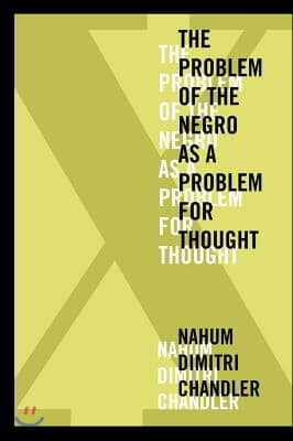 Fordham Univ Pr X--The Problem of the Negro as a Problem for Thought