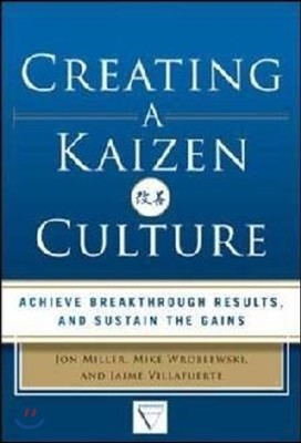 Creating a Kaizen Culture: Align the Organization, Achieve Breakthrough Results, and Sustain the Gains