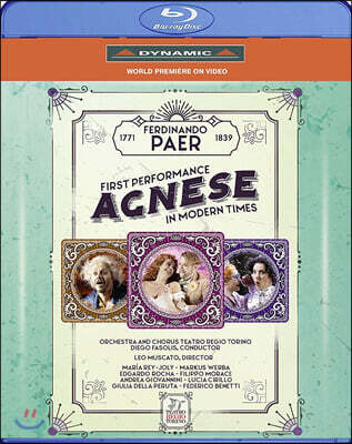 Diego Fasolis 페르디난도 파에르: 오페라 '아그네스' (Ferdinando Paer: Agnese)