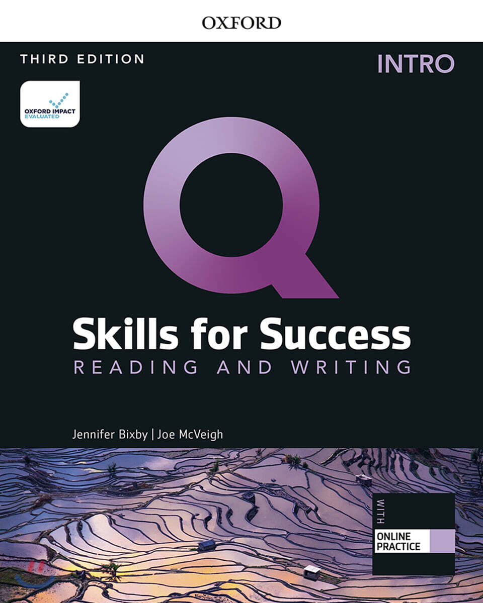 Q Skills for Success Reading and Writing Intro Student Book, 3/E 예스24