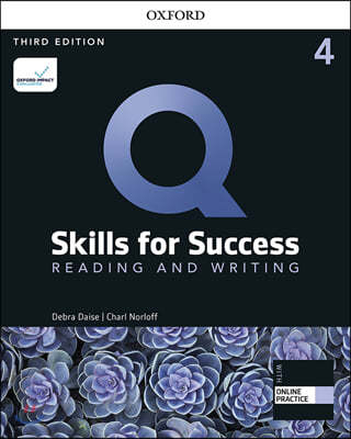 Q3e 4 Reading and Writing Student Book and IQ Online Pack [With eBook]