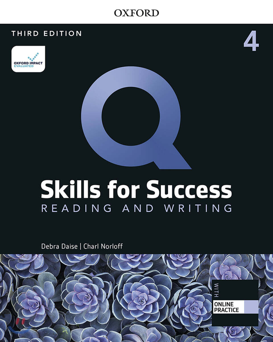 Q3e 4 reading and writing student book and iq online pack with ebook