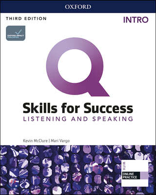 Q3e Intro Listening and Speaking Student Book and IQ Online Pack [With eBook]