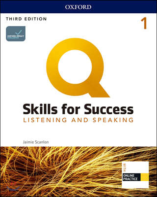 Q3e 1 Listening and Speaking Student Book and IQ Online Pack