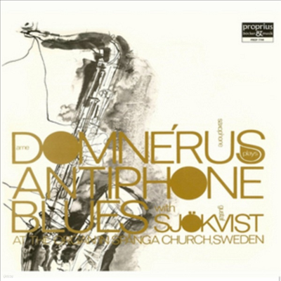 Arne Domnerus/Gustaf Sjokvist - Antiphone Blues (LP)