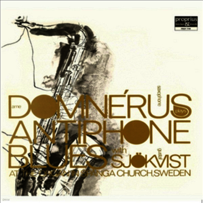 Arne Domnerus,Gustaf Sjokvist — Antiphone Blues 앨범 커버