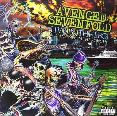 Avenged Sevenfold (어벤지드 세븐폴드) - Live In The LBC & Diamonds In The Rough [LP+CD Deluxe Edition]