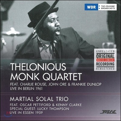 Thelonious Monk Quartet — 1961 Berlin 1959 Essen 앨범 커버