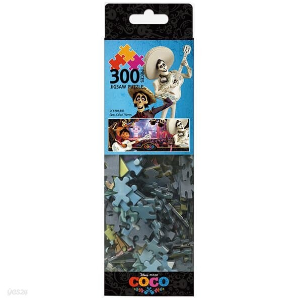 직소퍼즐 300조각 와이드 코코 뼈다귀 아티스트 DP300-113