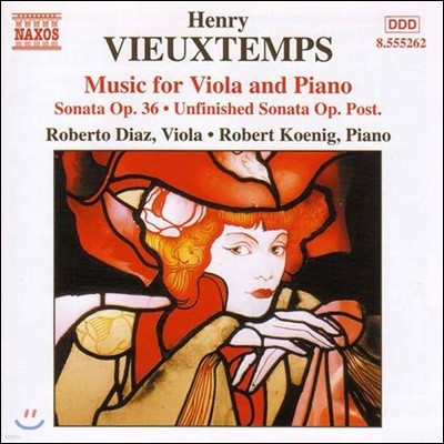 Roberto Diaz 비외탕: 비올라와 피아노를 위한 음악 (Vieuxtemps: Music For Viola & Piano)