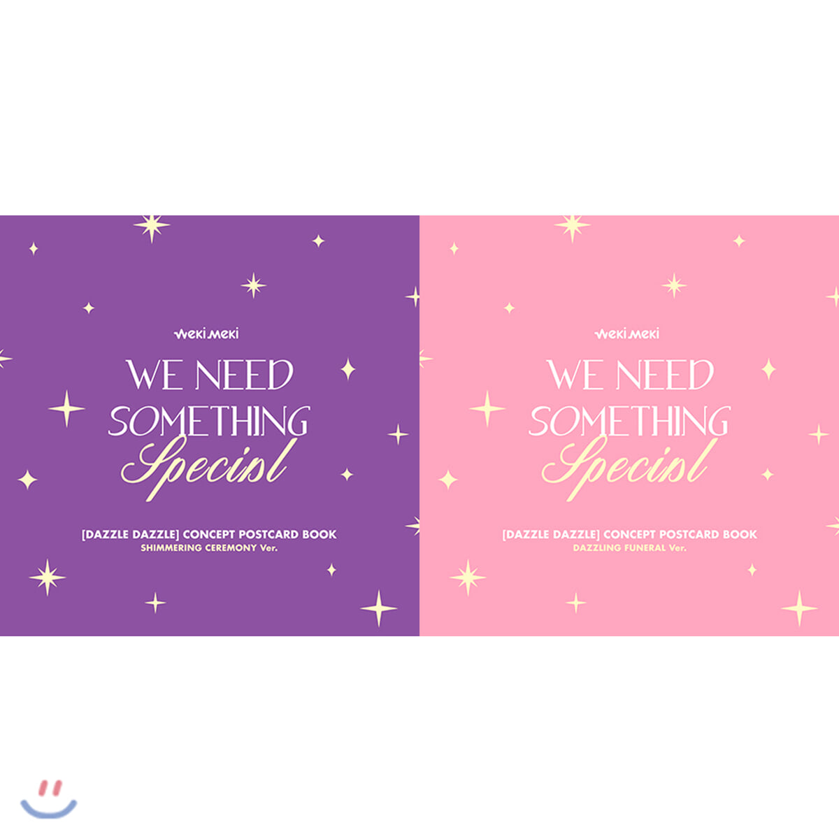 위키미키 (Weki Meki) - DAZZLE DAZZLE - OFFICIAL MD [CONCEPT POSTCARD BOOK] (버전 2종 중 랜덤발송)