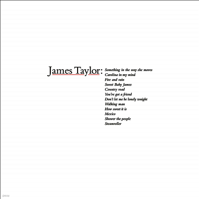 James Taylor — James Taylor's Greatest Hits (Remastered) 앨범 커버
