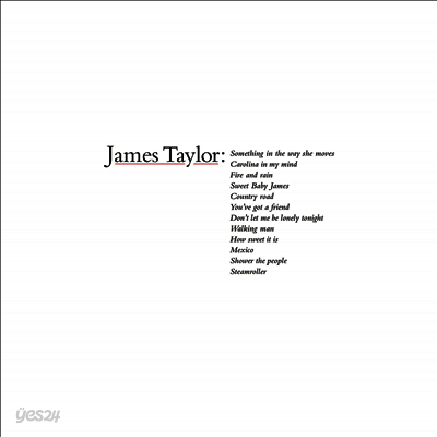 James Taylor - James Taylor's Greatest Hits (Remastered)(180g LP)