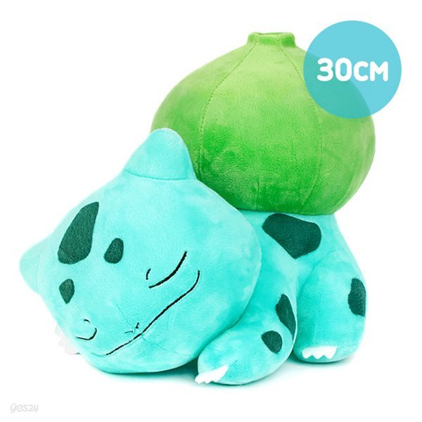 포켓몬스터 봉제인형-잠자는 이상해씨(30cm)