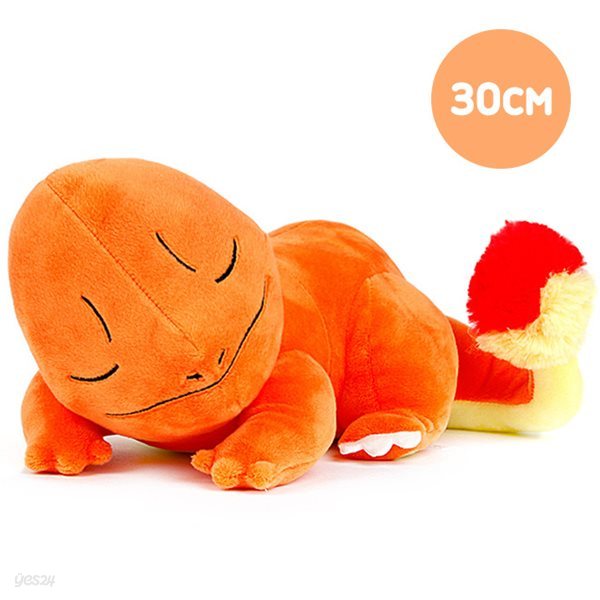 포켓몬스터 봉제인형-잠자는 파이리(30cm)