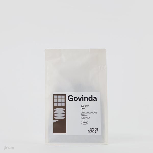 [오랑오랑 커피클럽] 커피 원두 다크 로스팅 블렌드 고빈다 Blend Govinda 200g