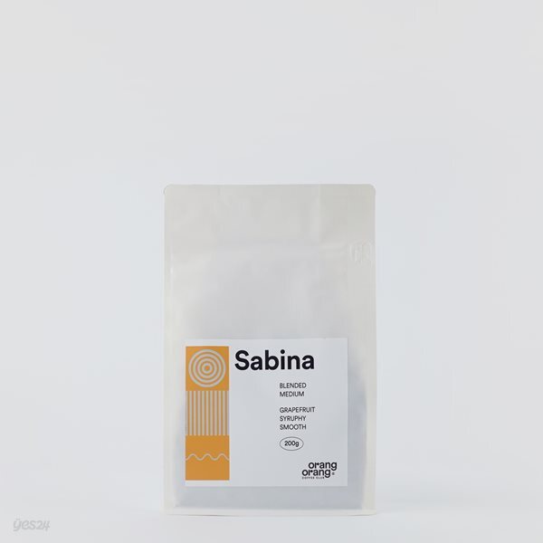 [오랑오랑 커피클럽] 커피 원두 라이트 로스팅 블렌드 사비나 Blend Sabina 200g