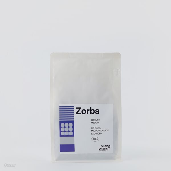 [오랑오랑 커피클럽] 커피 원두 미디엄 로스팅 블렌드 조르바 Blend Zorba 200g