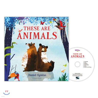 Pictory Set PS-71 : These are Animals (Book + CD)