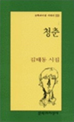 청춘 - 김태동 시집 (문학과지성 시인선 224) (1999 초판)