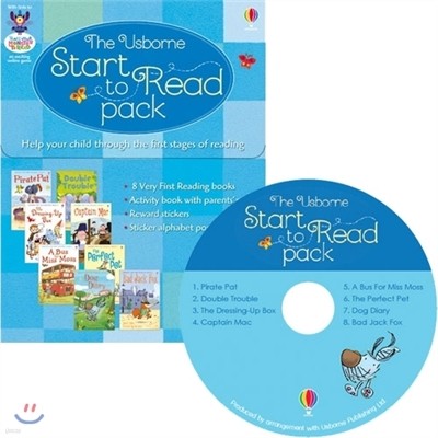  3ܰ - Usborne Start to Read Pack &CD 10 Ʈ