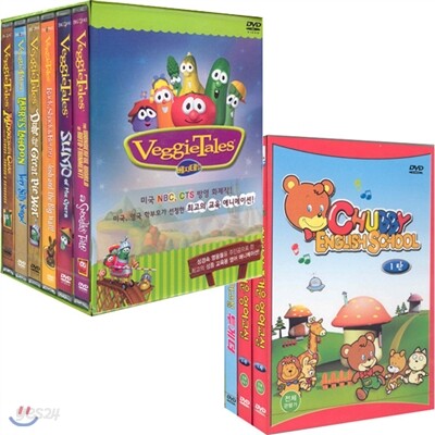 야채극장 베지테일 (Veggie Tales) 6종 박스세트 (사은품: 챠비 3종세트)