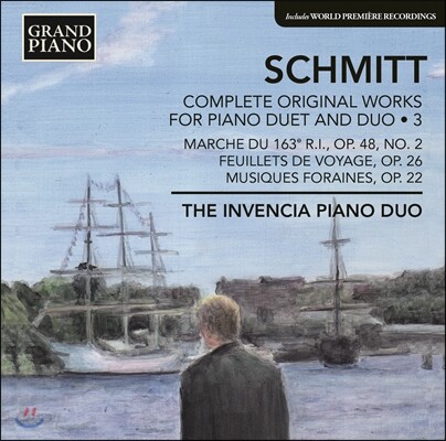 The Invencia Piano Duo 슈미트: 피아노 이중주, 연탄곡 3집 (Florent Schmitt: Complete Original Works for Piano Duet and Duo Vol. 3)