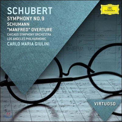 Carlo Maria Giulini Ʈ:  9 / :   (Schubert: Symphony D944 / Schumann: Manfred Overture)