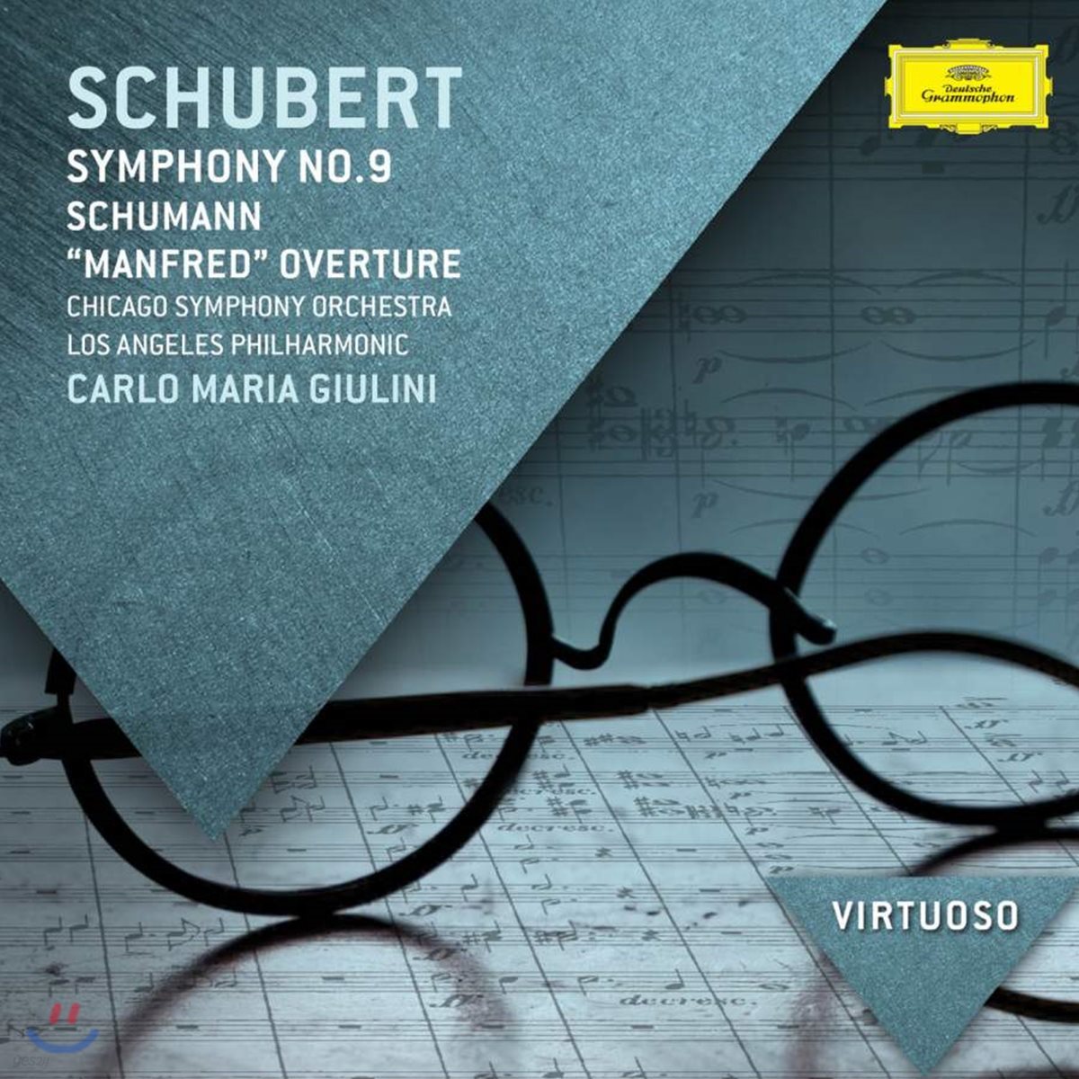 Carlo Maria Giulini 슈베르트: 교향곡 9번 / 슈만: 만프레드 서곡 (Schubert: Symphony D944 / Schumann: Manfred Overture)