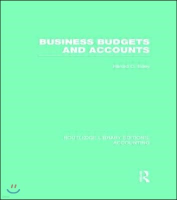 Business Budgets and Accounts (RLE Accounting)