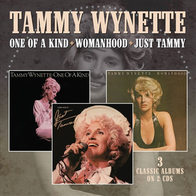 Tammy Wynette - One Of A Kind / Womanhood / Just Tammy (2CD)